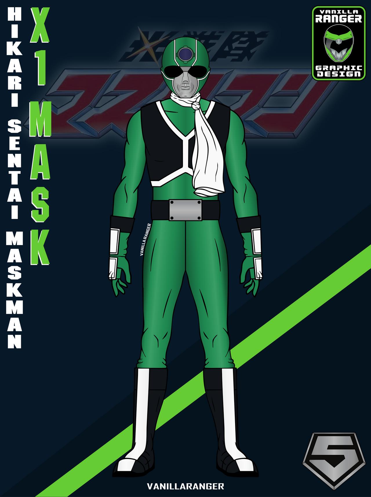 Maskman Ruler Maskman - X1 Mask by VanillaRanger on DeviantArt