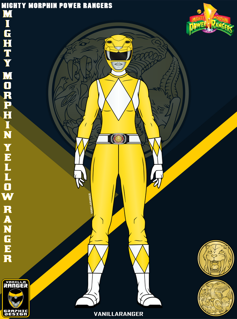 Min Yellow Ranger Mighty Morphin Yellow Ranger by VanillaRanger on DeviantArt