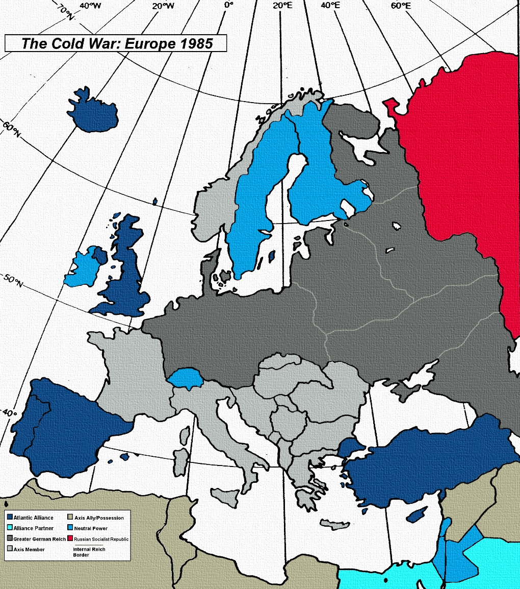 Deviantart Cold War Map The Cold War by PaintFan08 on DeviantArt
