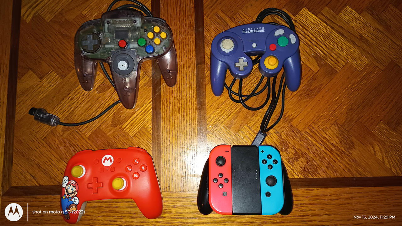 My Nintendo Controllers by Martendo on DeviantArt
