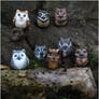 Repainted Owls