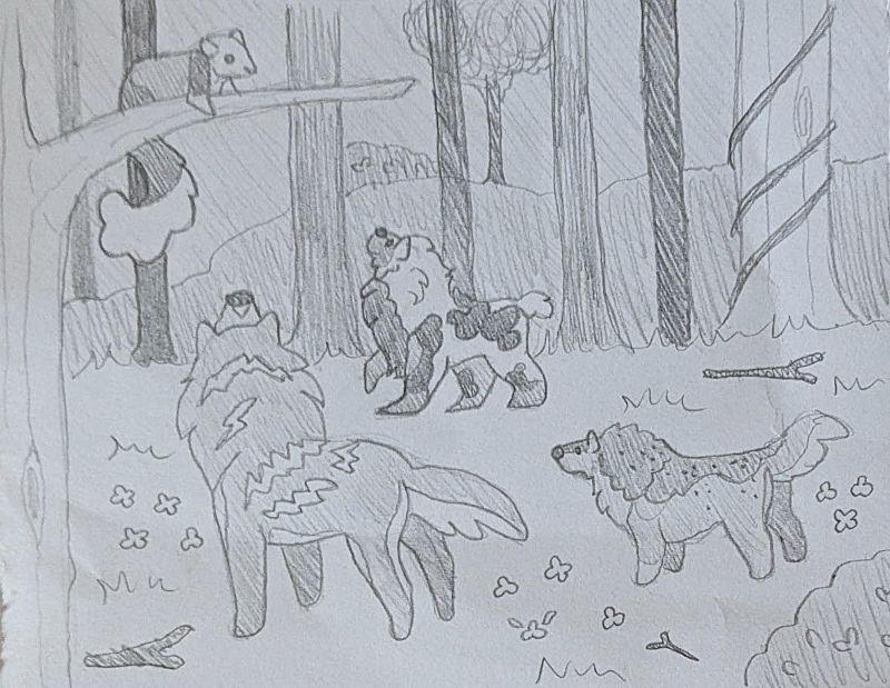 Squirrel Hunting 01 by DiH-ARPG on DeviantArt