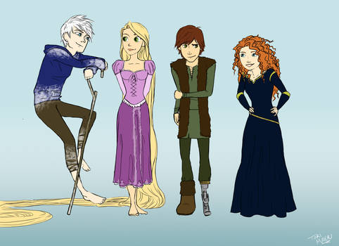 Dreamworks Disney Teens