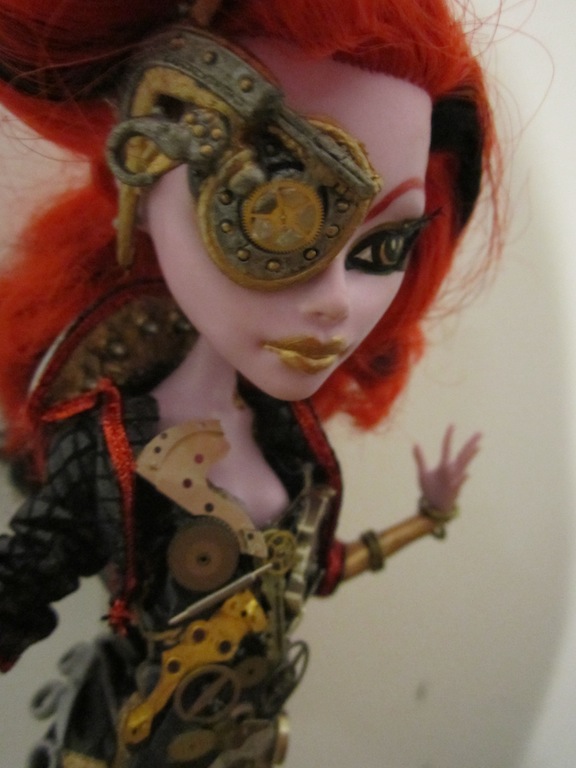 One of a kind Monster high steampunk Shutter Bug