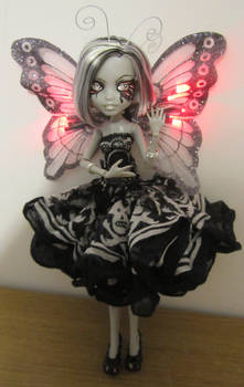 Papillion Noir  Butterfly Noir custom monster high