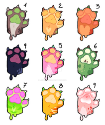 --Mystery Paws|Kitty Fruit|3/9 OPEN--