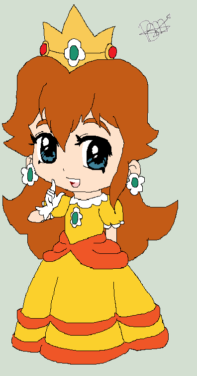 Princess daisy chibi