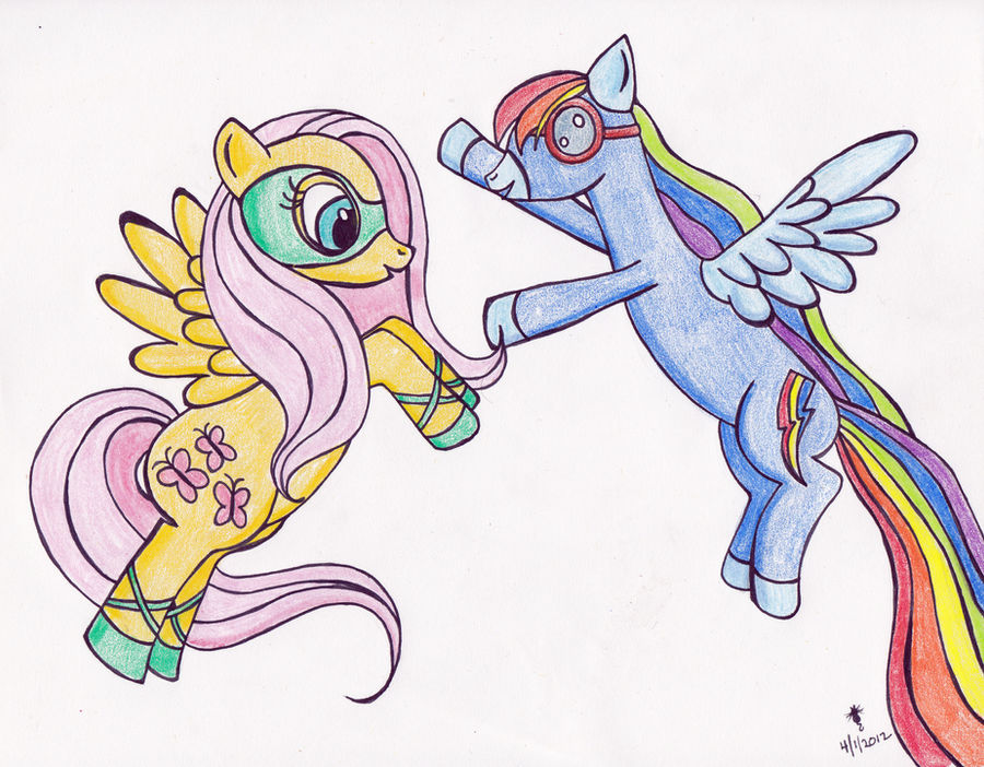 Flutter Dash Flying Tutorial F.A.T. - Super Action Dash and Flutter Fly by elphaba-rose-wilde on ...