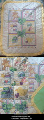 'Oh Baby' Dimensions Baby Quilt Kit