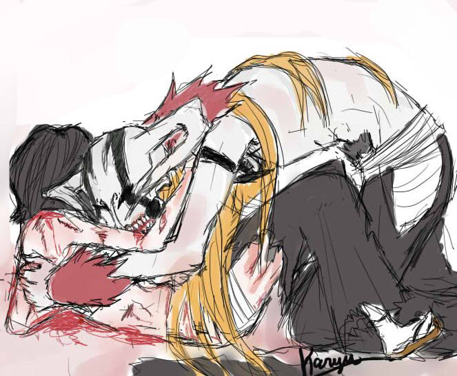 Ichigo X Rukia By Karyuthexenomorph On Deviantart