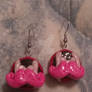 Markiplier earrings (double poof! :3)