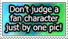 Stamp: Don't judge our OC's!
