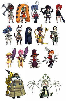 Manikins - Skullgirls