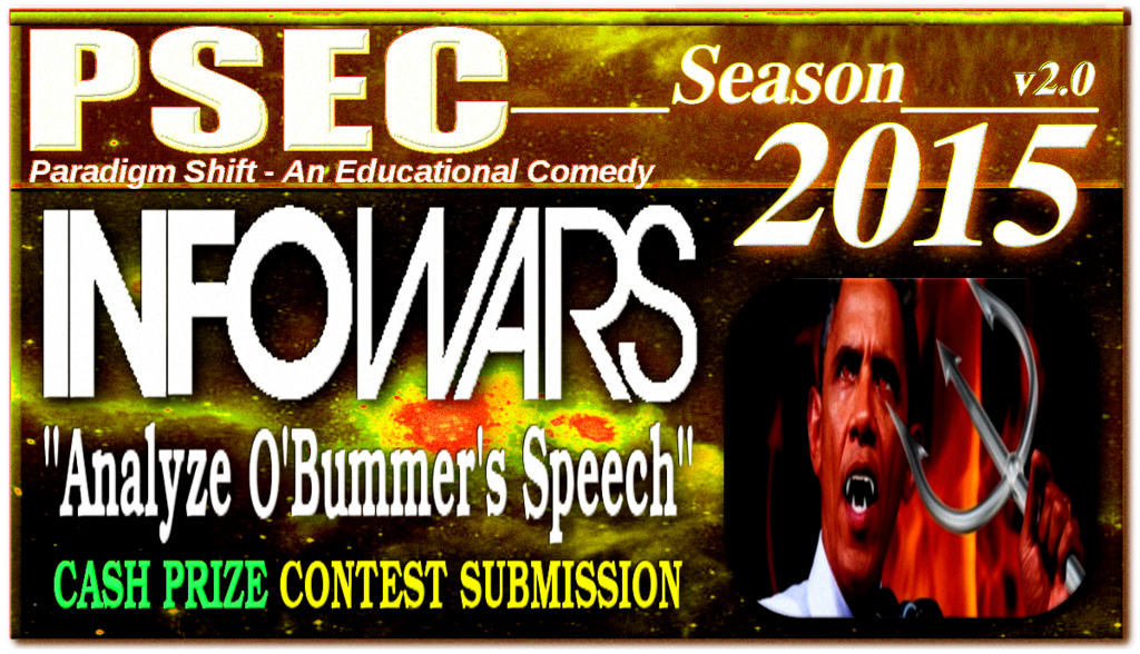 PSEC 2015 INFOWARS Analyze O Bummers Speech