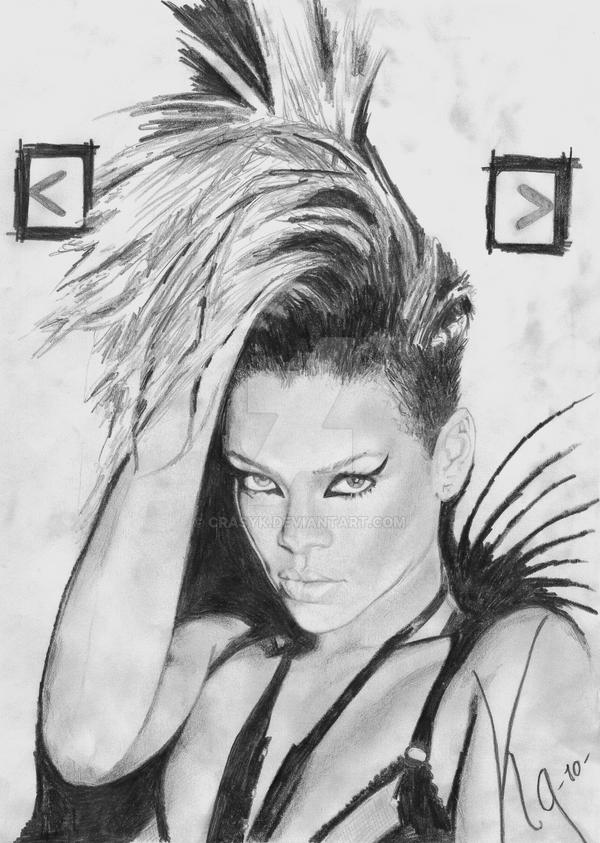 Rihanna Portrait