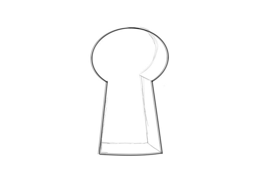 Keyhole Sketch by airsoless on DeviantArt