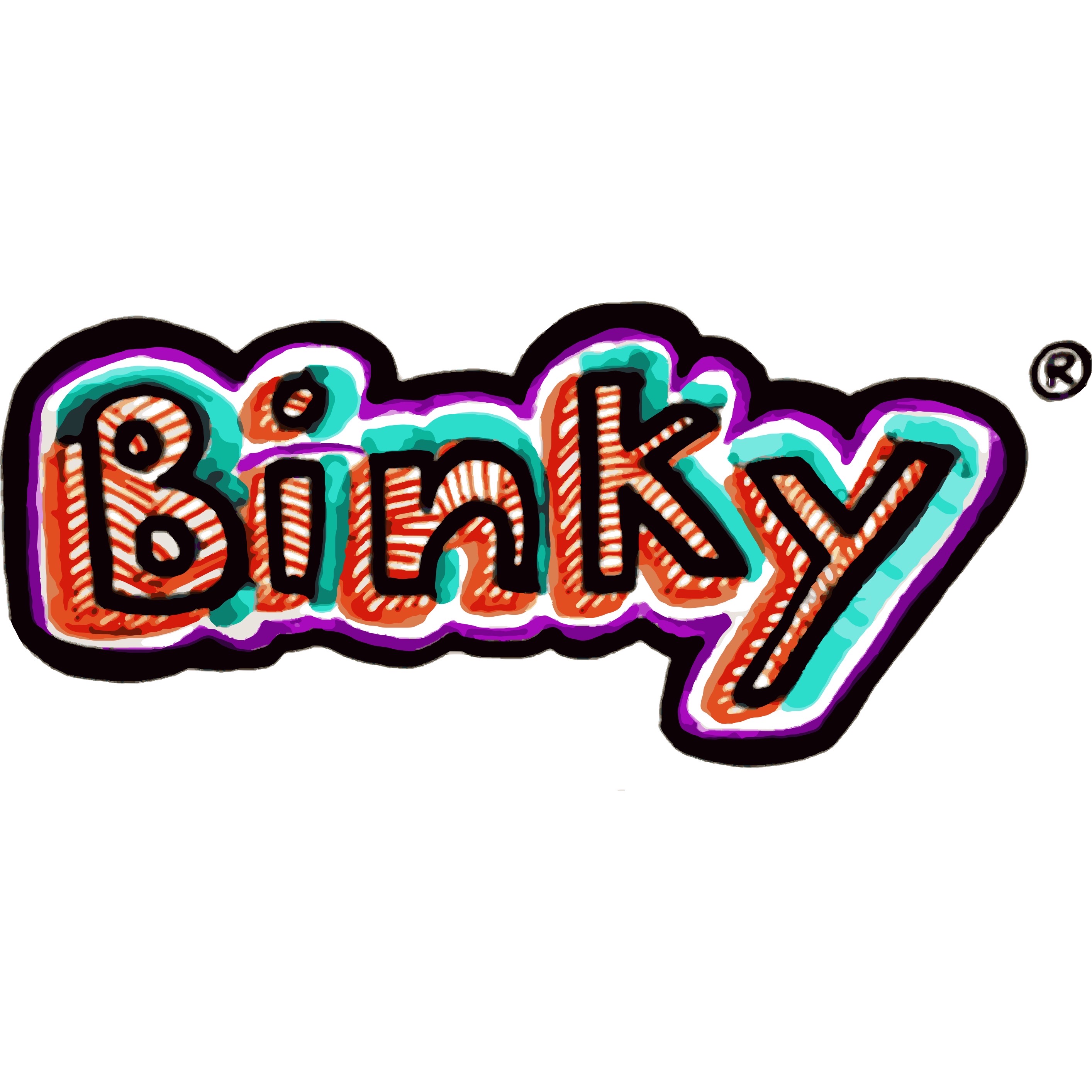 Binka Lettering Binky Sketch Logo by GalbraithArt on DeviantArt