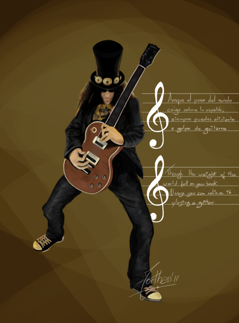 SLASH GUITAR by RickyLeeSavage on DeviantArt