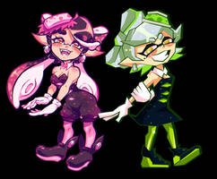 Squid Sisters Collab with Xeternalflamebryx