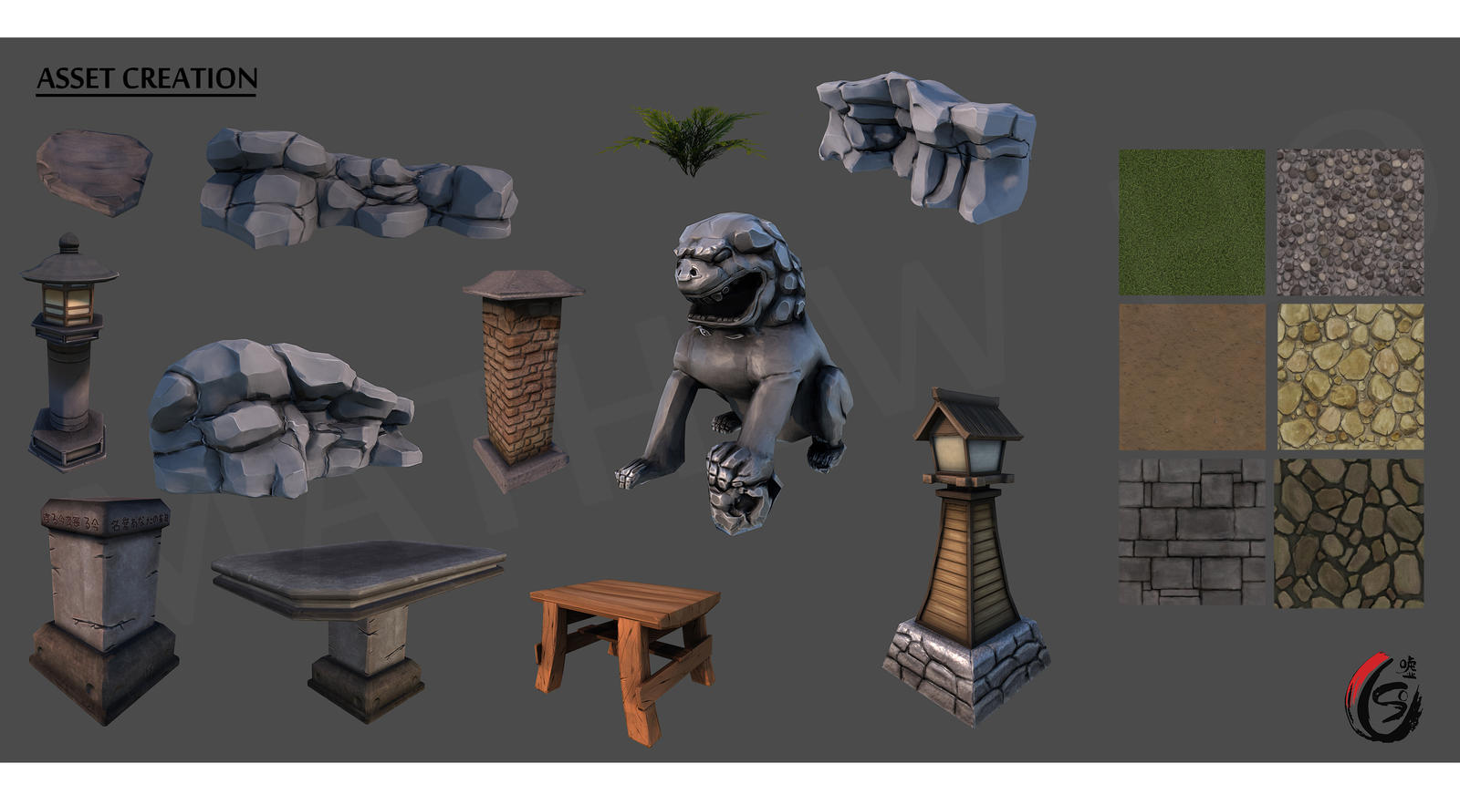 Asset Creation - 3D props and Tileable Textures by mhofever on DeviantArt