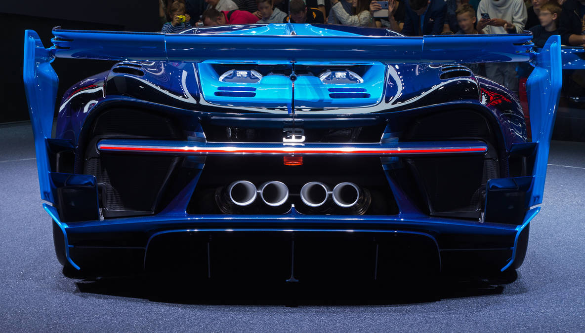 Bugatti Rear Bugatti Chiron Concept Rear by Blister17 on DeviantArt