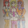 Elastic Power Girl's.