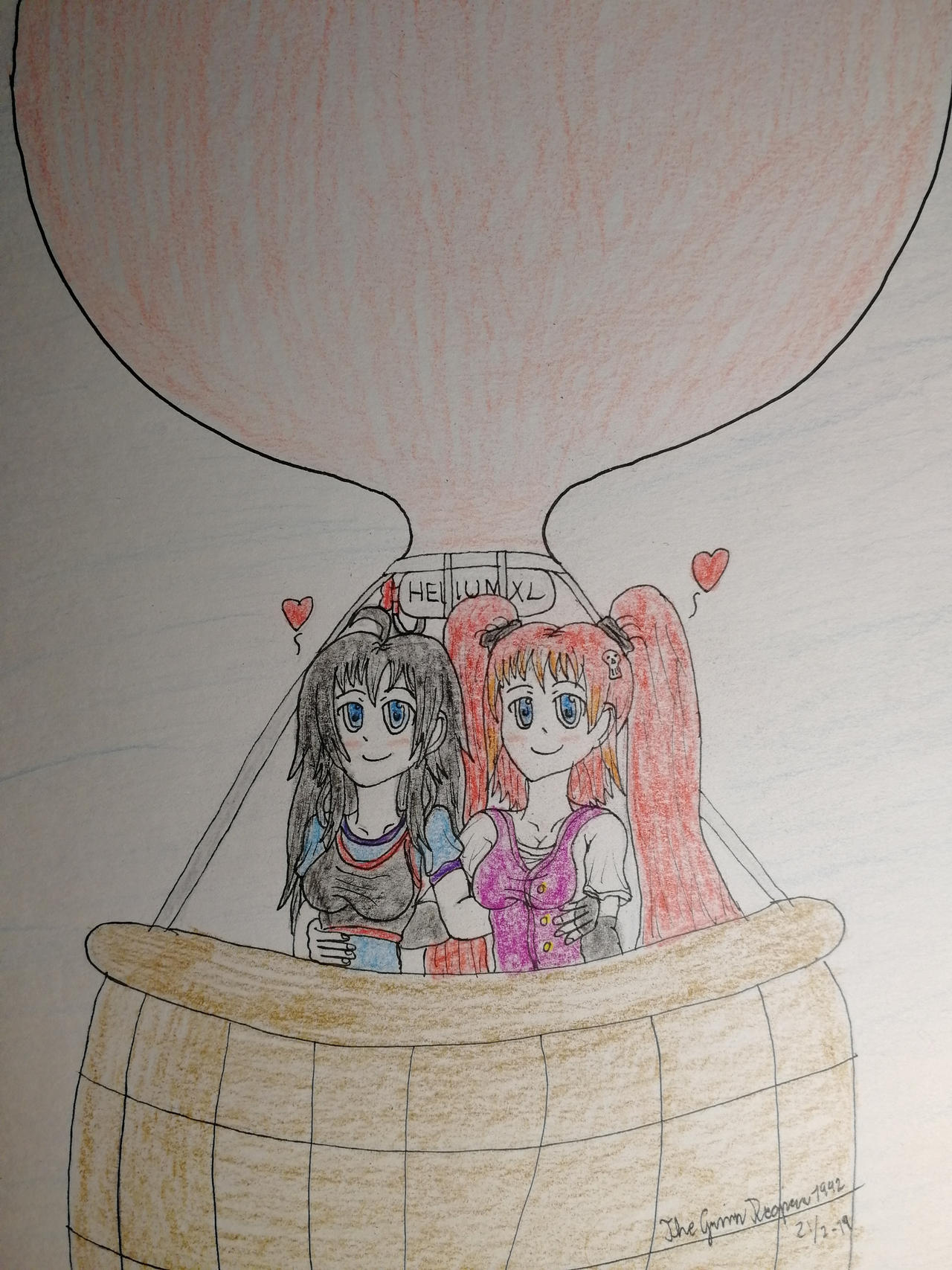 Bubble Gum Ride Deborah and Xeno bubblegum balloon ride. by TheGrimReaper1992 on DeviantArt