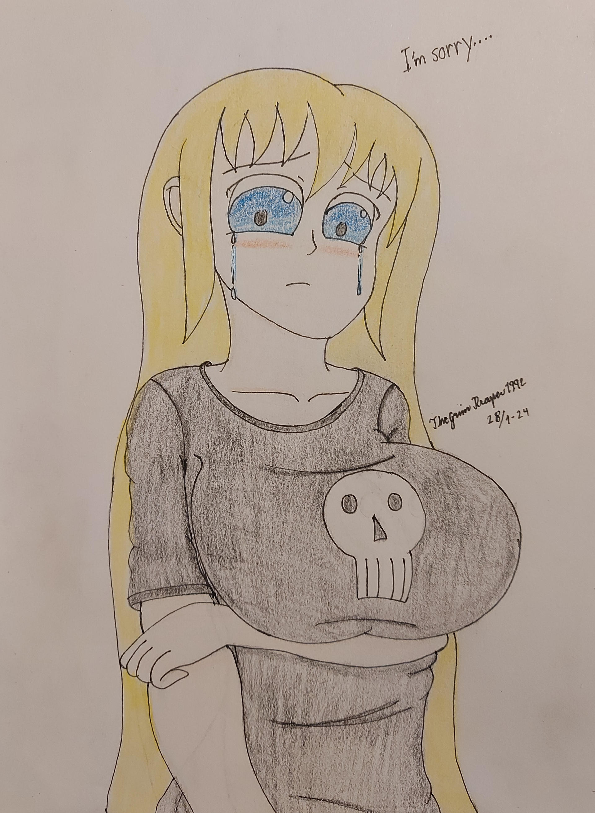 Sad Mutation Deviantart OC Davina Sad. by TheGrimReaper1992 on DeviantArt