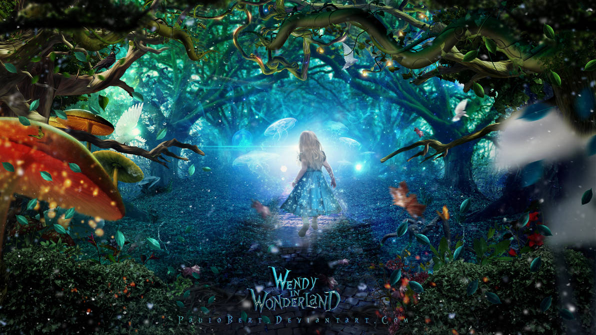 Wendy In Wonderland by Paulo-Bert