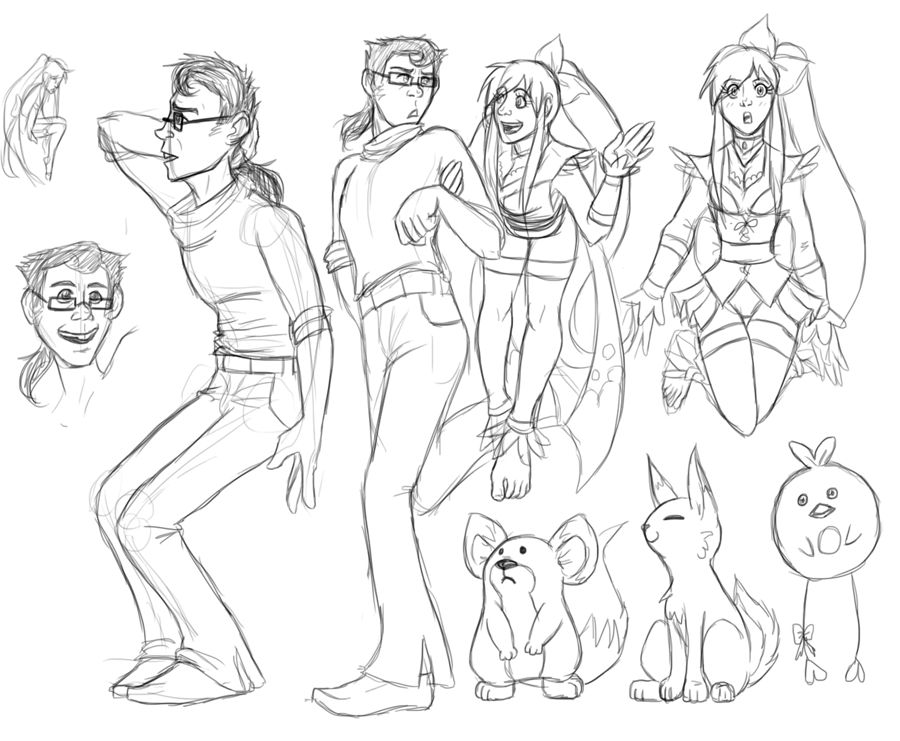 Character Comicdesigns Character Designs for comic by Cpaek on DeviantArt