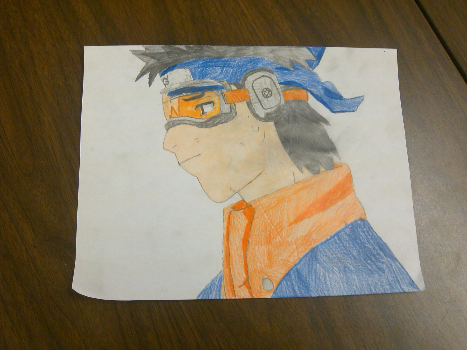 Obito Uchiha Drawing With COLOR