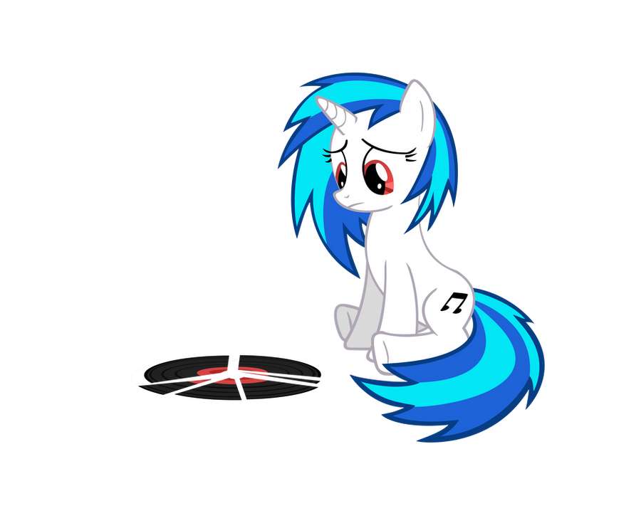 Vinyl Scratch - Vinyl by NinjamissenDk
