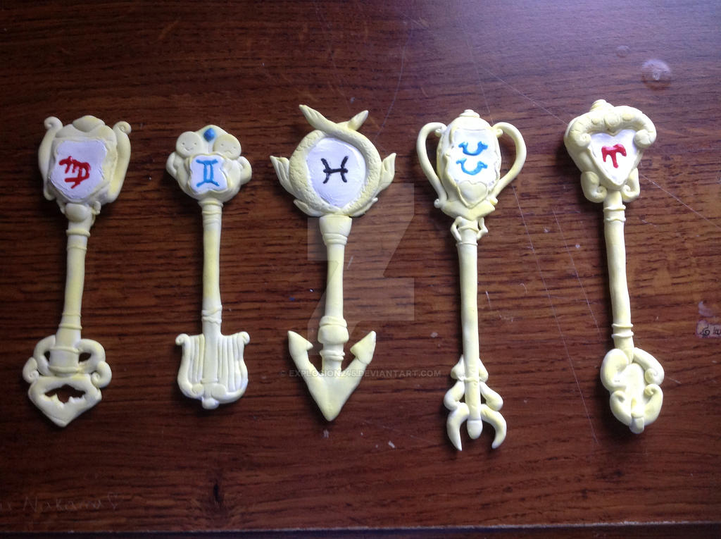 Fairy Tail Celestial keys