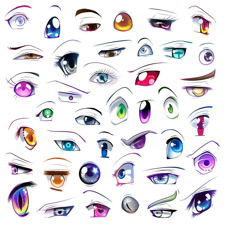 How to Draw Anime Eyes in Easy Steps