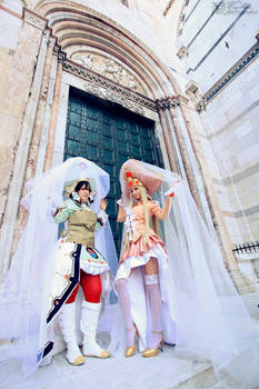 Mirka and Seth Cosplay - Trinity Blood