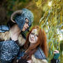 Aela The Huntress and Dovahkiin Cosplay - Skyrim