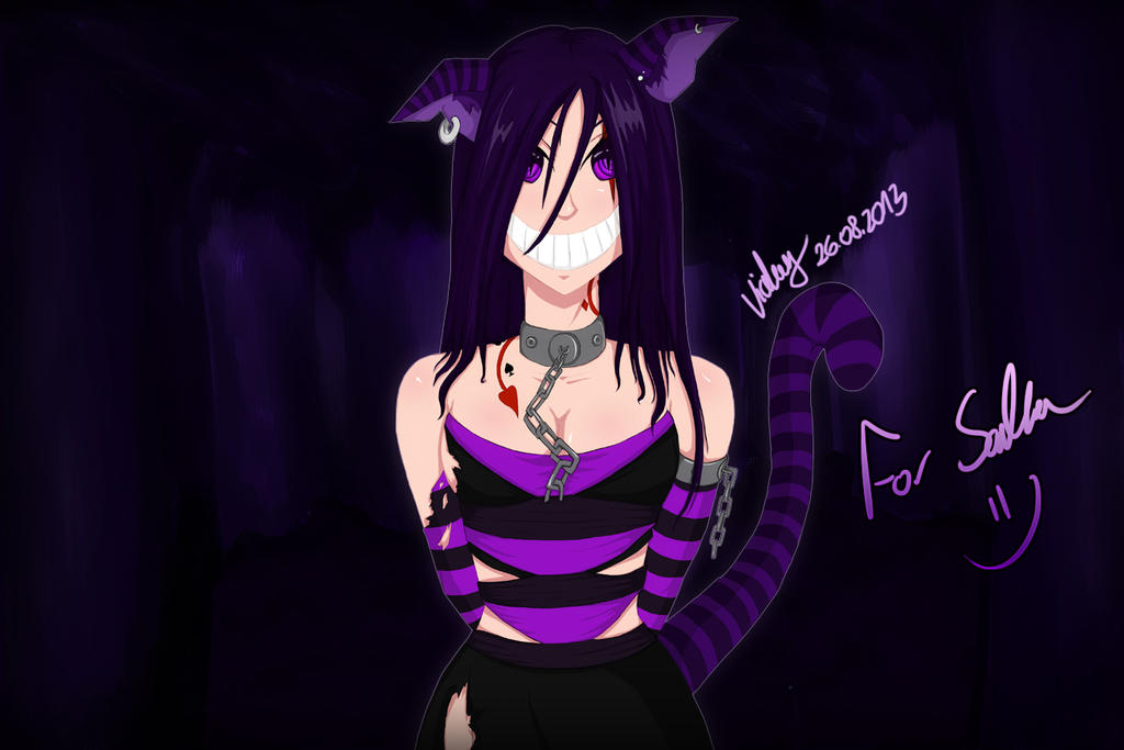 Female Cheshire Cat By SummonnerYuna On DeviantArt.