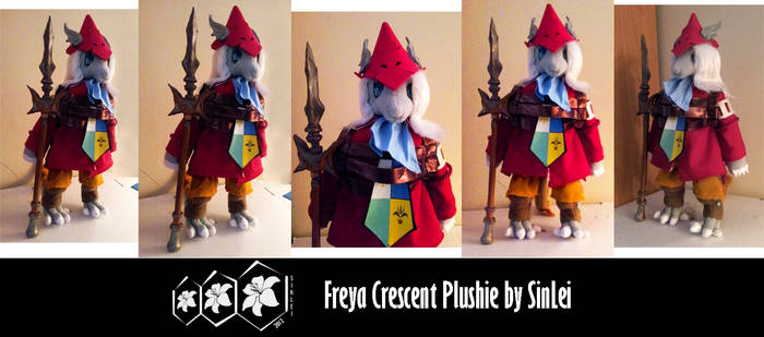 Commission: Freya Crescent Plushie