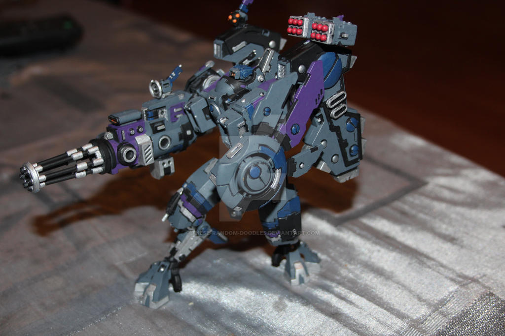 Warhammer 40000 XV104 Riptide Battle suit by these-random-doodles on ...