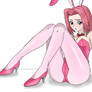 Bunny Girl Kallen Taking A Seat 