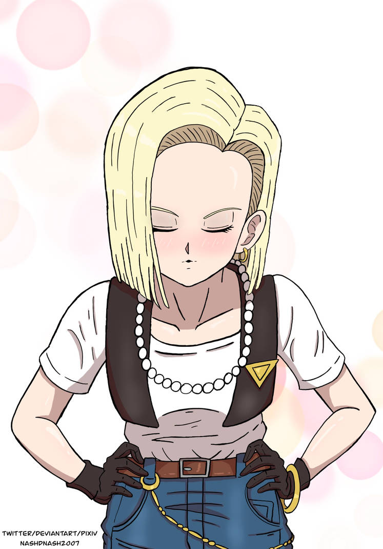 Heart Android 18 Android 18 Kiss by nashdnash2007 on DeviantArt