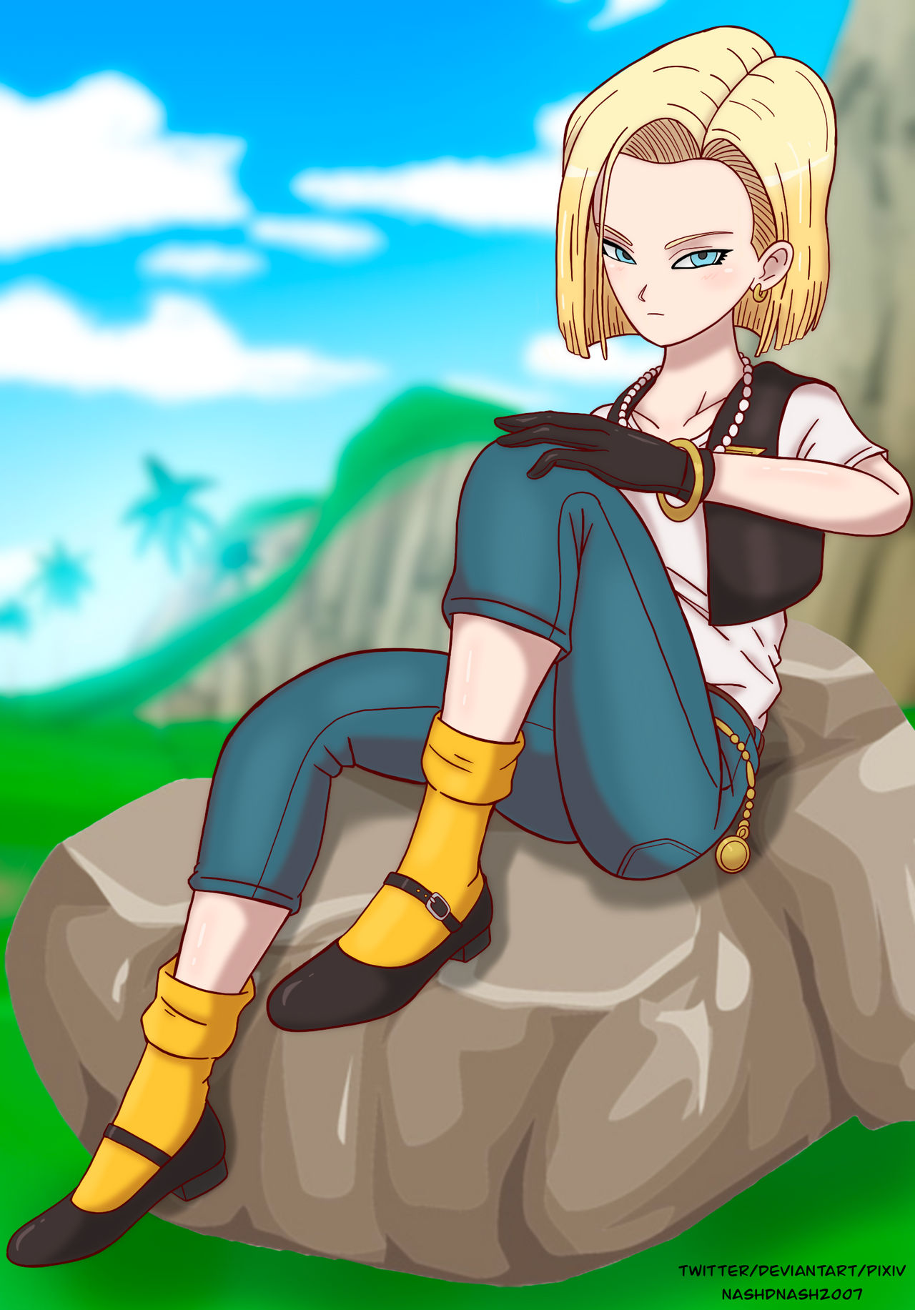 Dragon Ball Z: Android 17 and 18 by Dagga19 on DeviantArt
