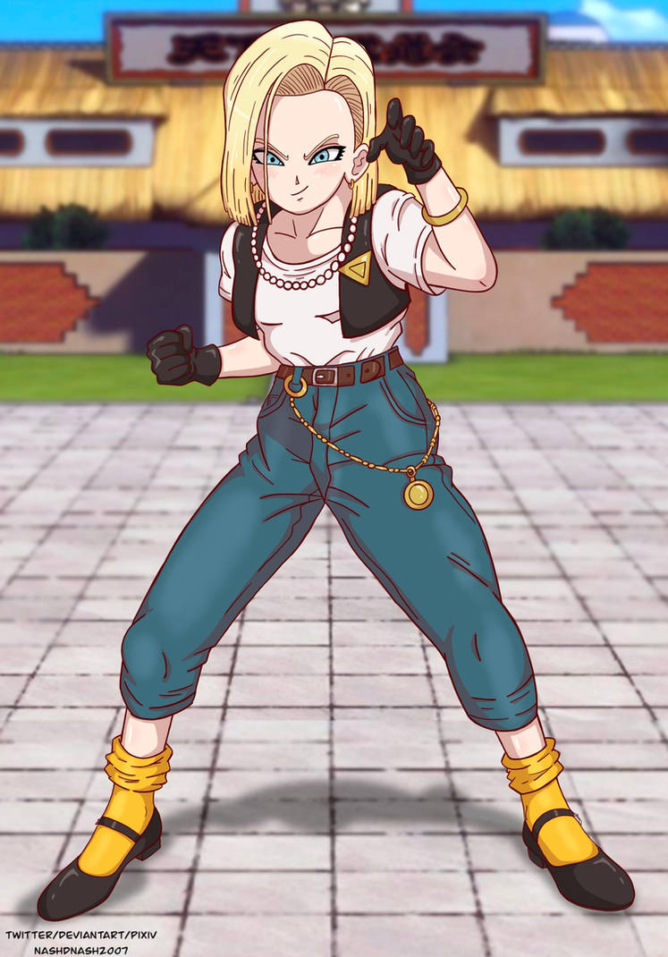 Android 18 R32 Android 18 World Tournament by nashdnash2007 on DeviantArt