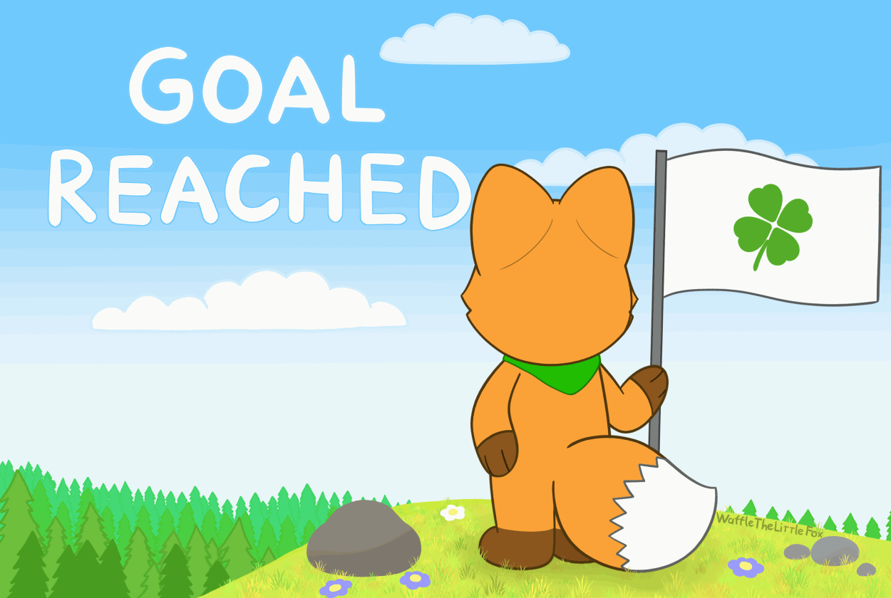 Remachd Goal reached (Animation #10) by WaffleTheLittleFox on DeviantArt