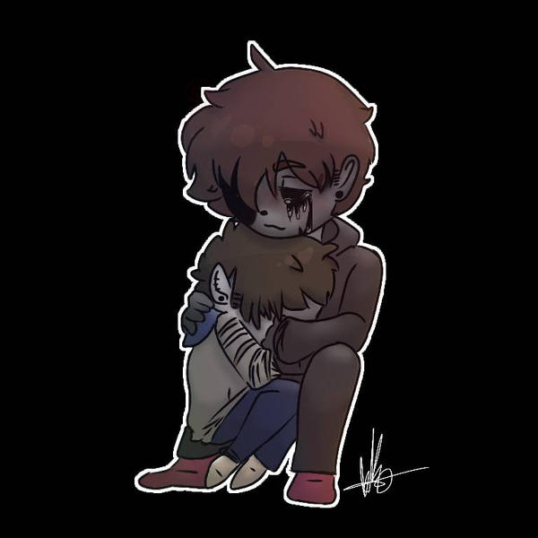 eyeless toby art collab