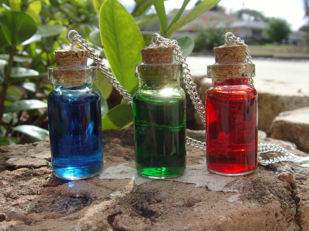 LOZ:Ocarina of Time Potion Necklaces