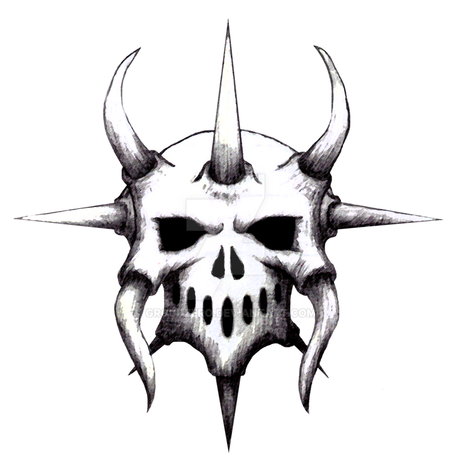 Horn Skull by groudzero on DeviantArt