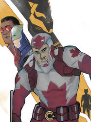 There's no turning back for Captain Canuck!