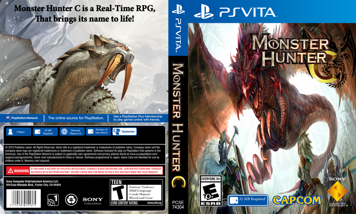 Monster hunter for ps vita deals