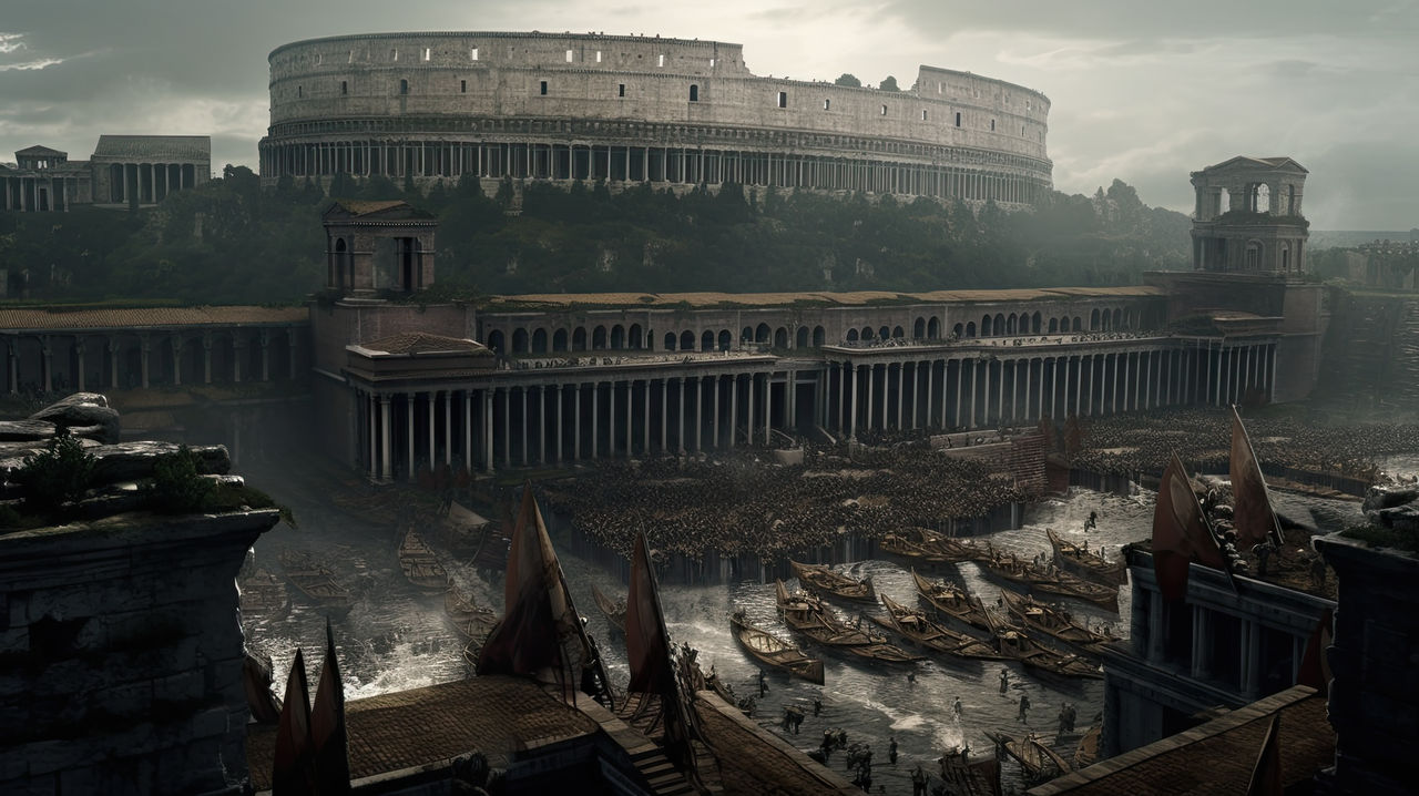 Futureistic Rome In a dystopian future the Roman Empire never died by MHoltsmeier on ...
